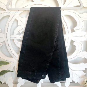 Distressed Black Denim Jeans